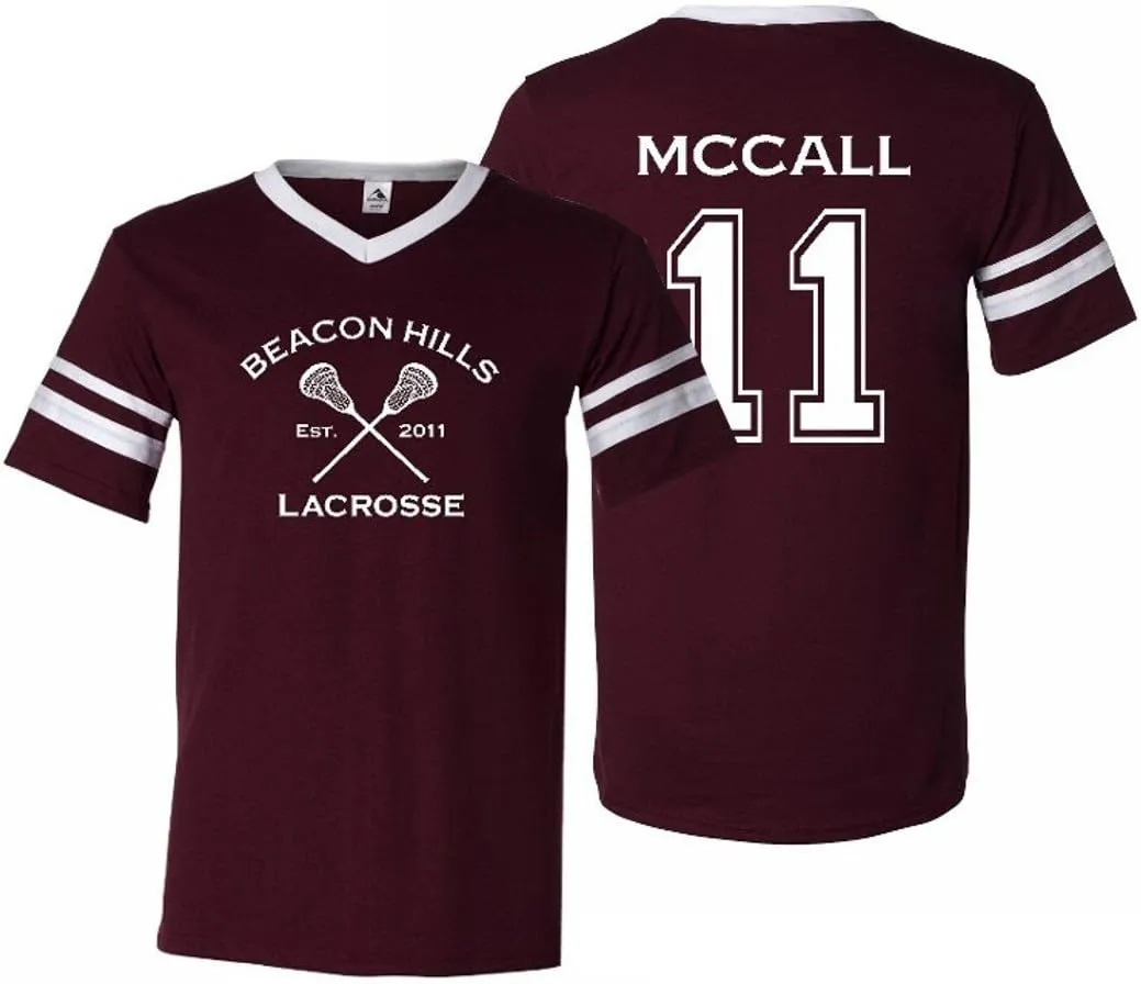 Adult McCall 11 Beacon Hills Lacrosse 2-Sided Jersey