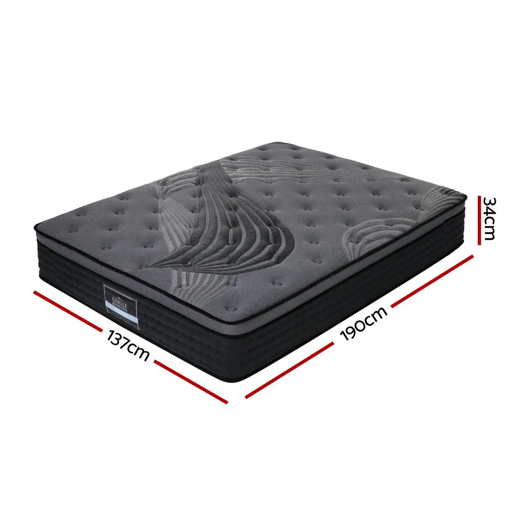 Alanya Euro Top Pocket Spring Mattress 34cm Thick - Double