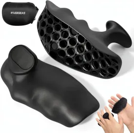 Anti-slip Fitness Rypt Grips - The Alternative to Gyrp Grips for Weight Lifting,Training, Exercise, Deadlifts, Pull-ups, No More Sweaty Gym Gloves,Rubber Gym Grip for Women and Men