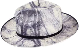 Bailey of Hollywood Parson Panama Fedora - Indigo Tie Dye/L