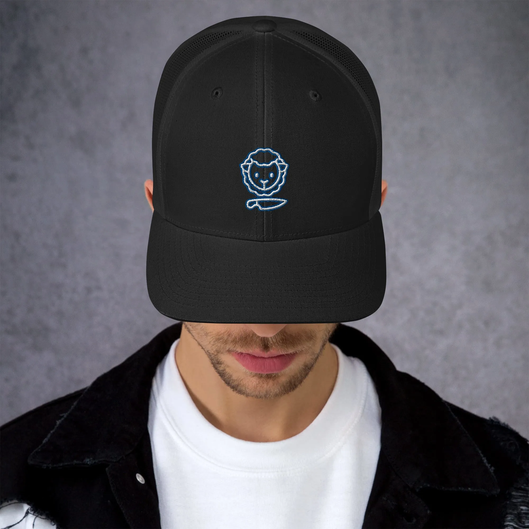 Black & Blue U23 Trucker Cap