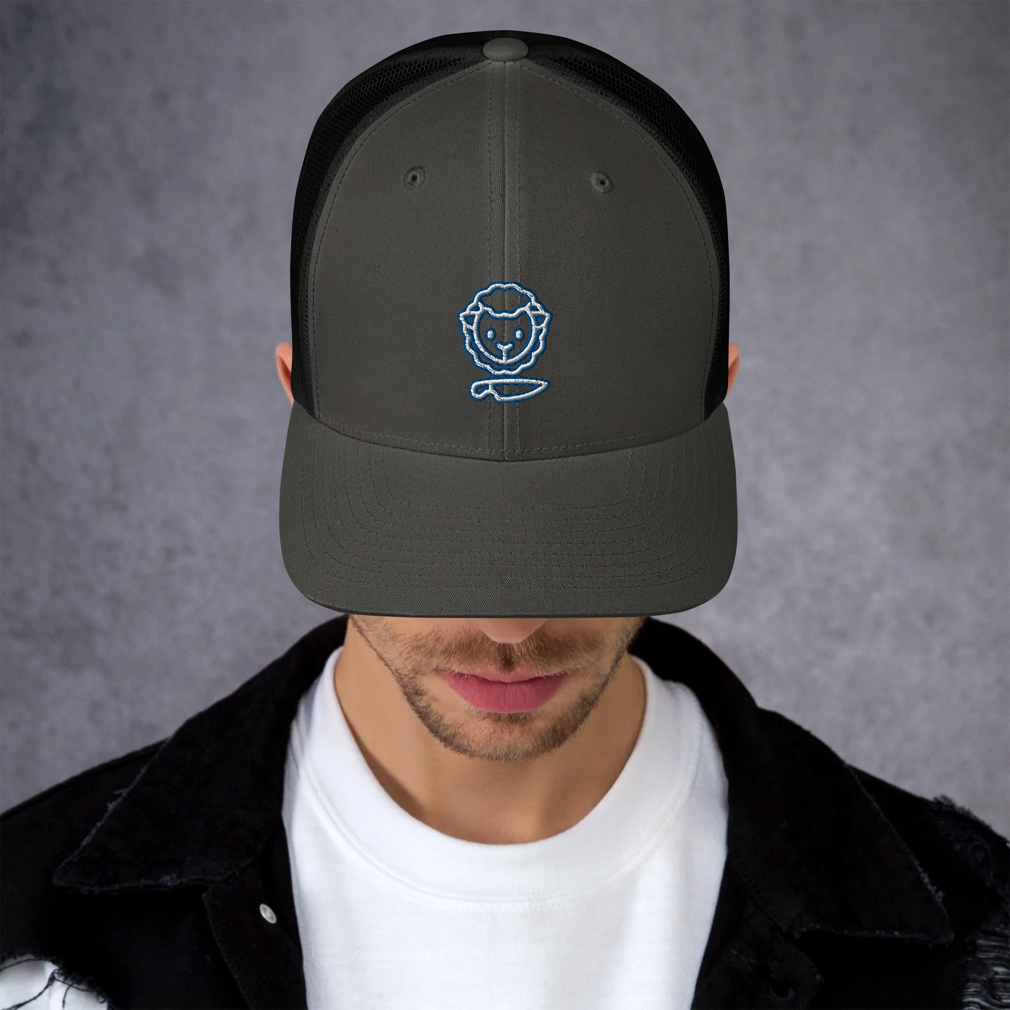 Black & Blue U23 Trucker Cap
