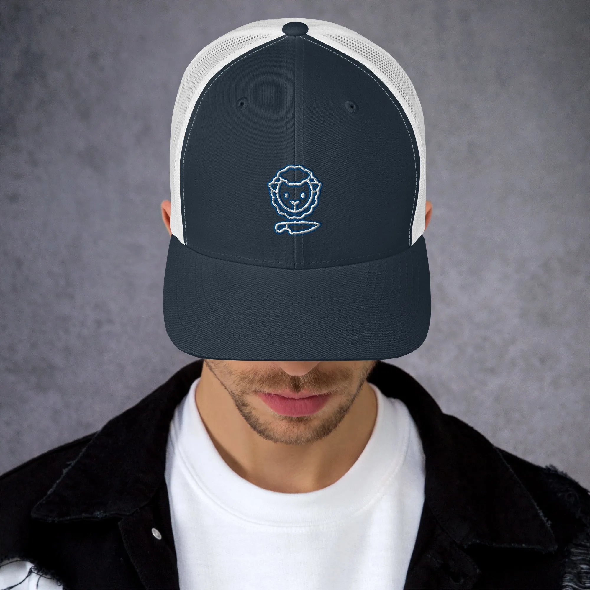 Black & Blue U23 Trucker Cap