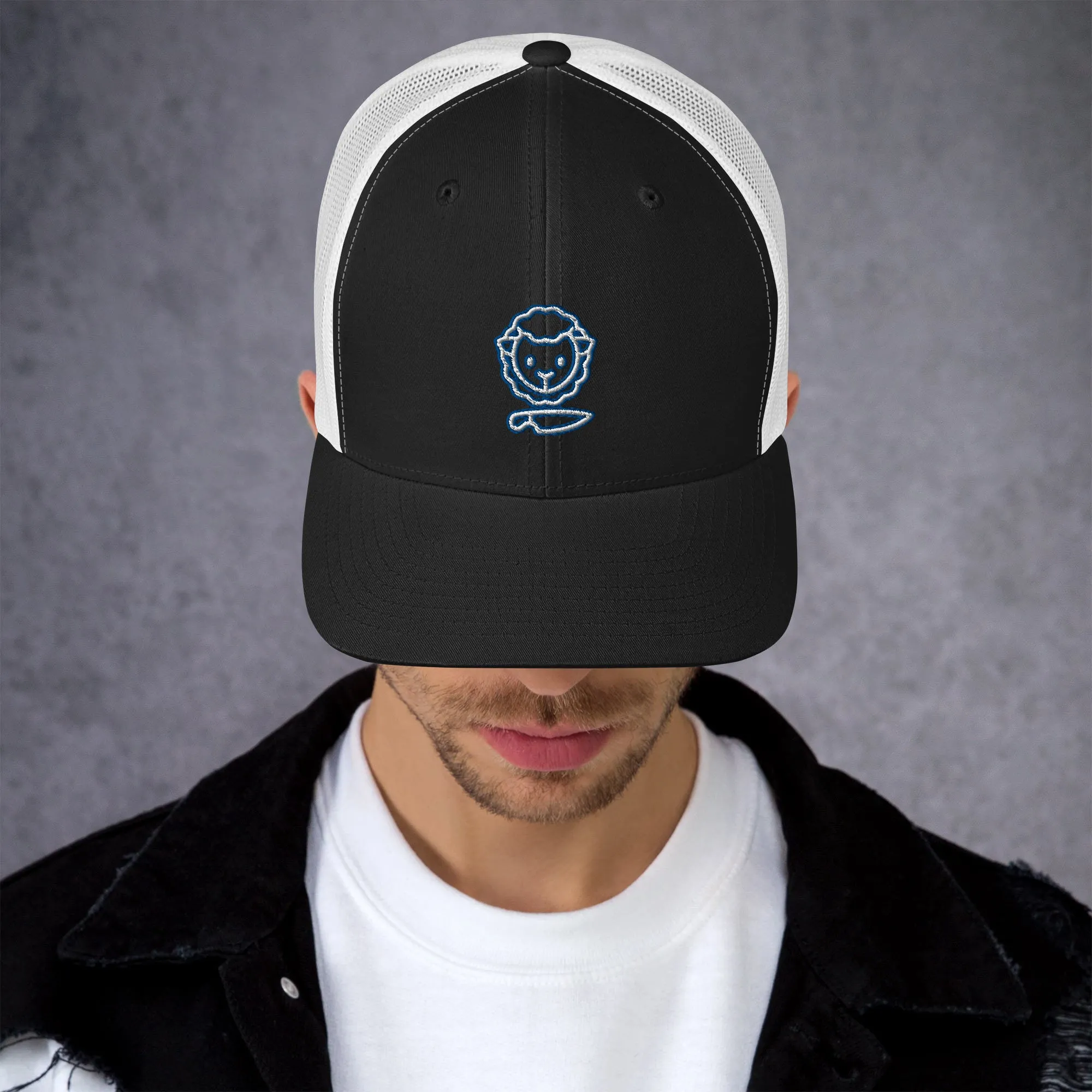 Black & Blue U23 Trucker Cap