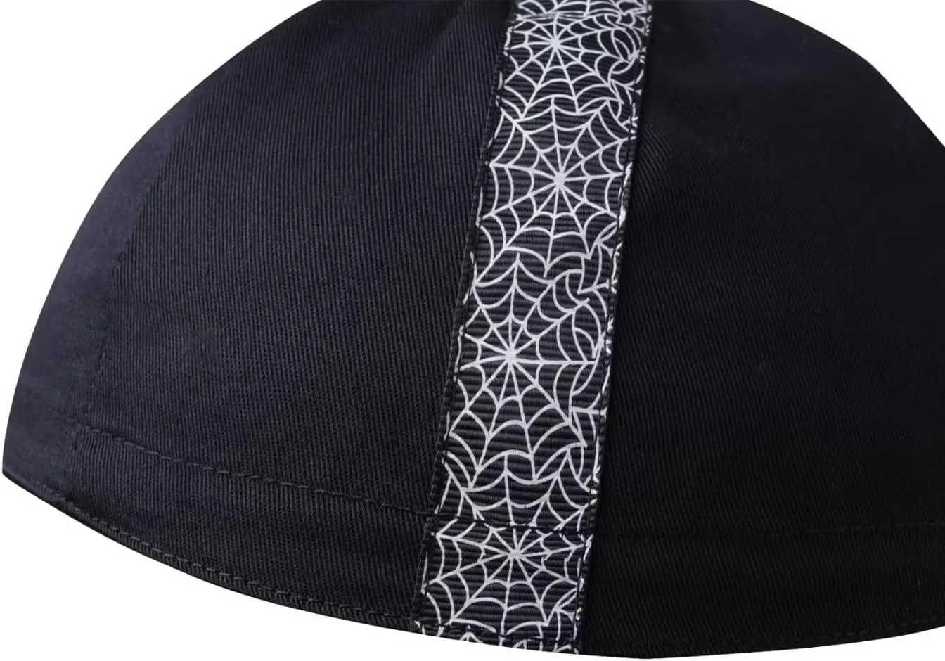 Black Cycling Cap - Cotton Cycling Hat-Under Helmet - Cycling Helmet Liner Breathable&Sweat Uptake One Size