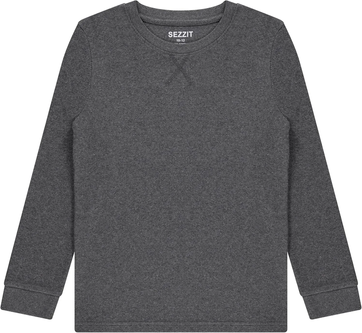 Boys' 2-Pack Long Sleeve Thermal Shirts  Warm & Breathable Tops for School and Play, Sizes 4-18