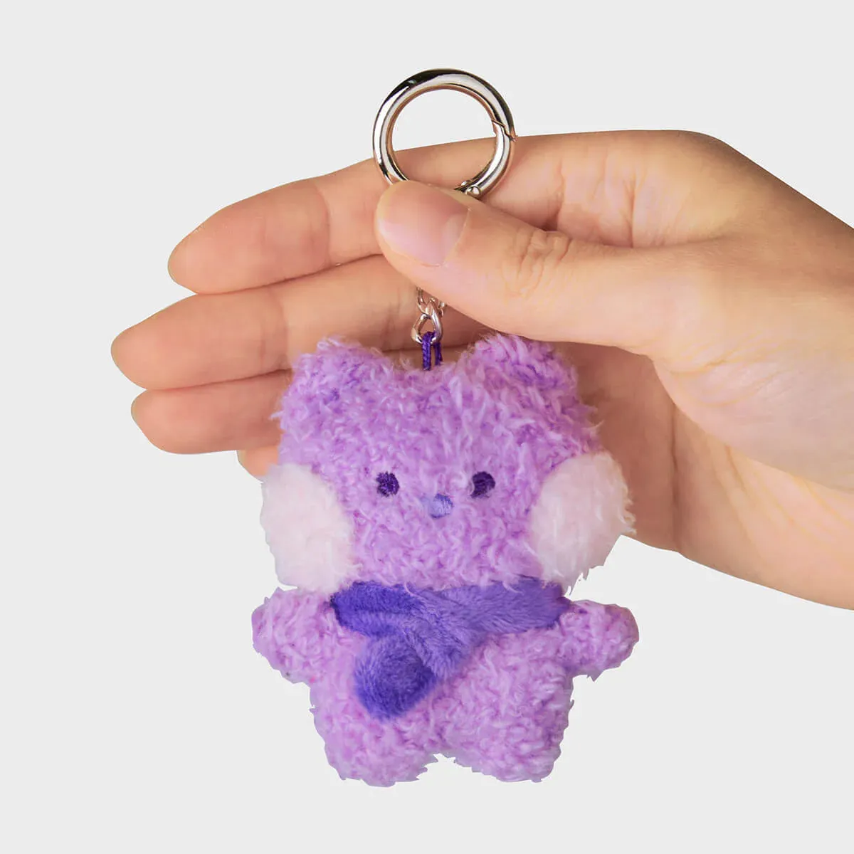 BT21 KOYA MINI MININI PURPLE OF WISH PLUSH KEYRING