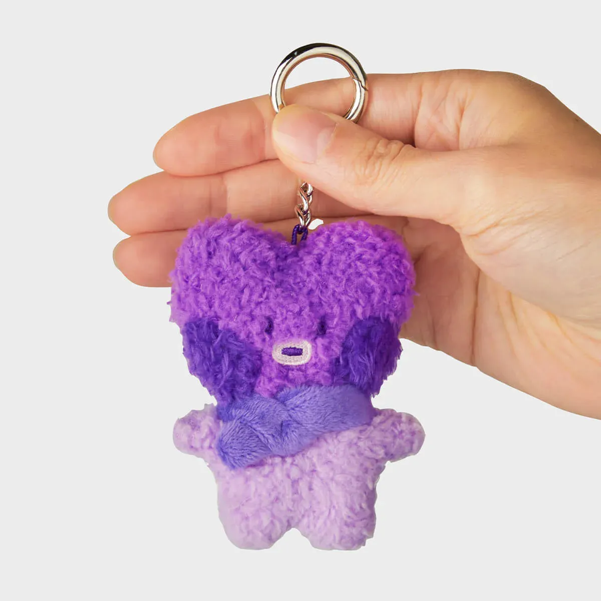 BT21 TATA MINI MININI PURPLE OF WISH PLUSH KEYRING