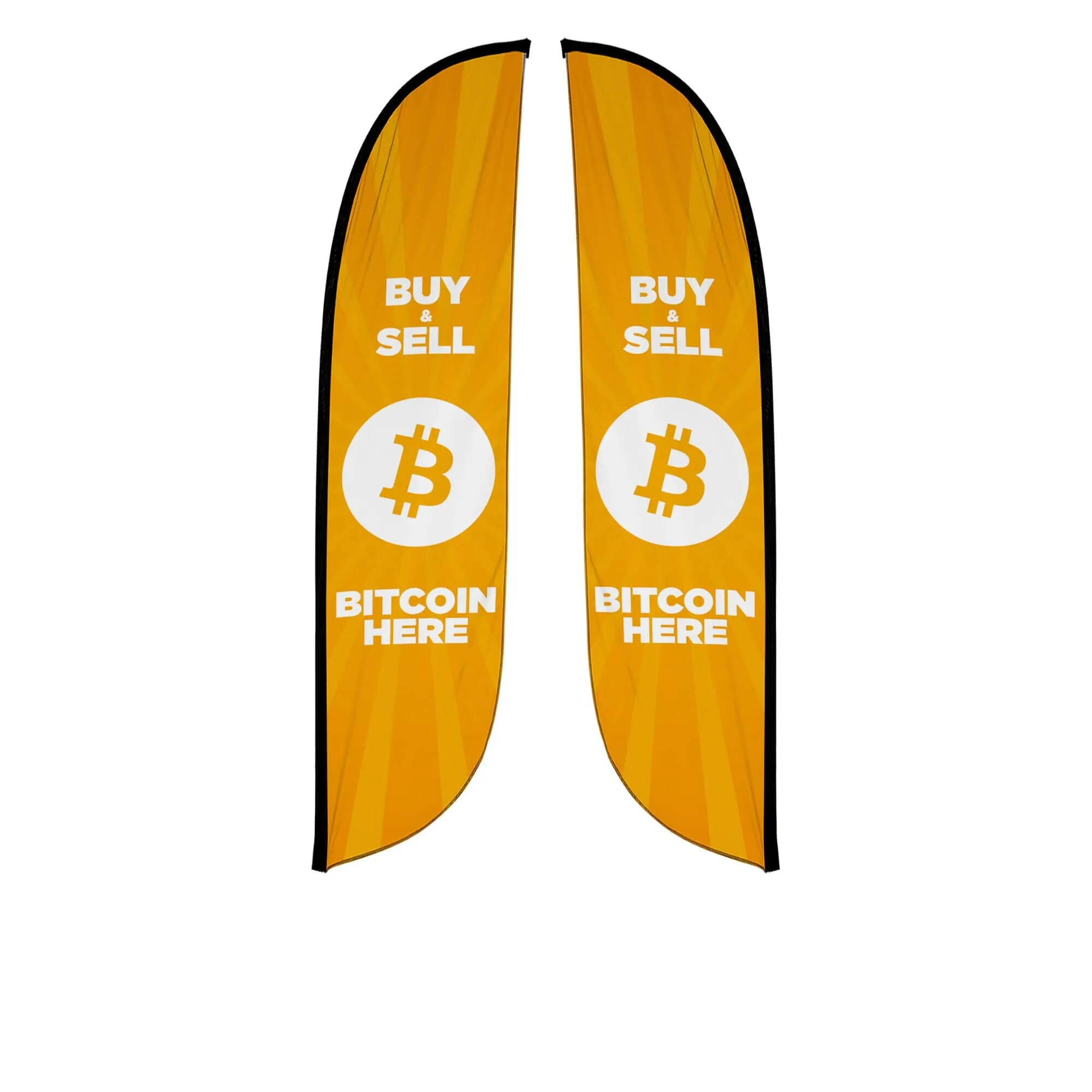 BTM Machine 11ft Feather Flag
