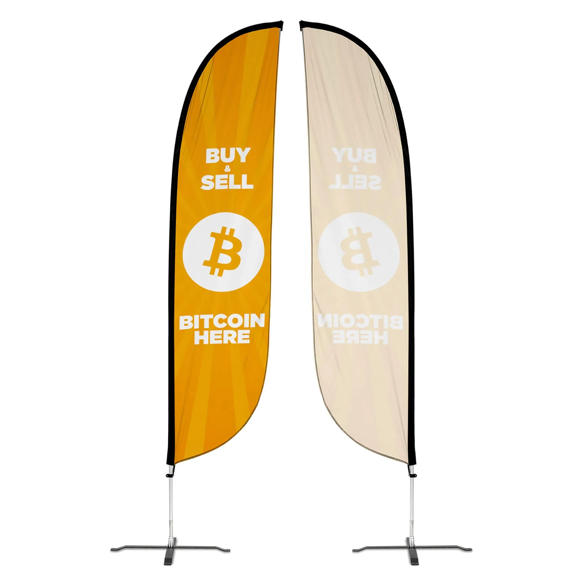 BTM Machine 11ft Feather Flag