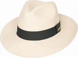 Bullhide Hats - Long Island - Genuine Panama Straw Fedora Hat Size: Large