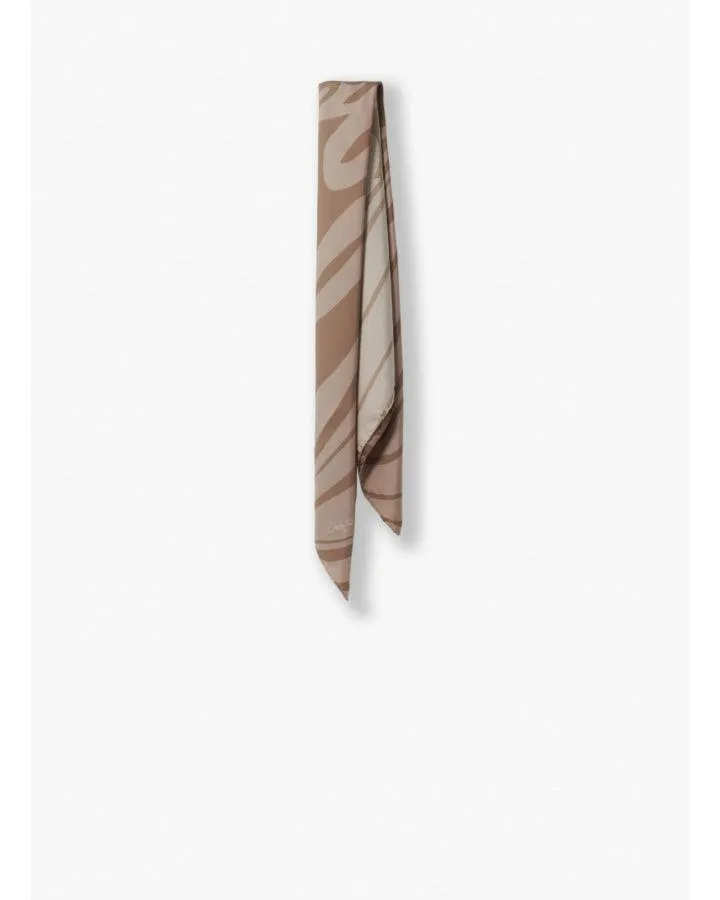 Cinzia Rocca Abstract Design Silk Scarf