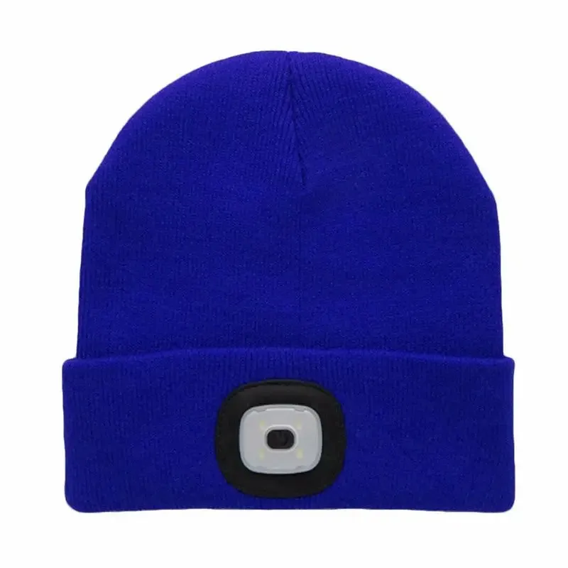 Kingavon Rechargeable Headlight Hat 4 SMD USB - 5 Colours Available