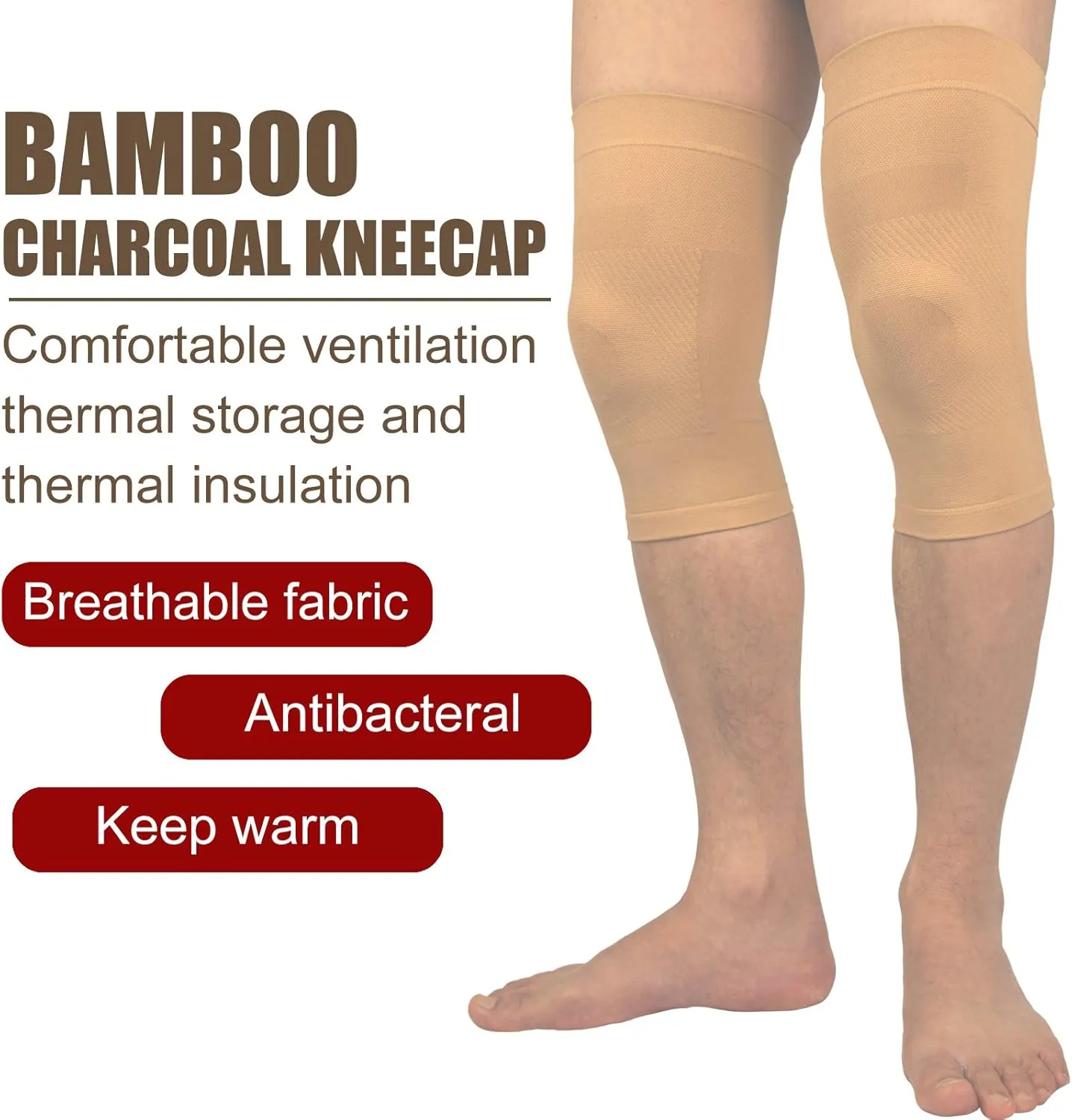 Knee Compression Sleeves for Men Women, Knee Brace Support for Joint Pain Relief, Arthritis, ACL, MCL, Injury Recovery