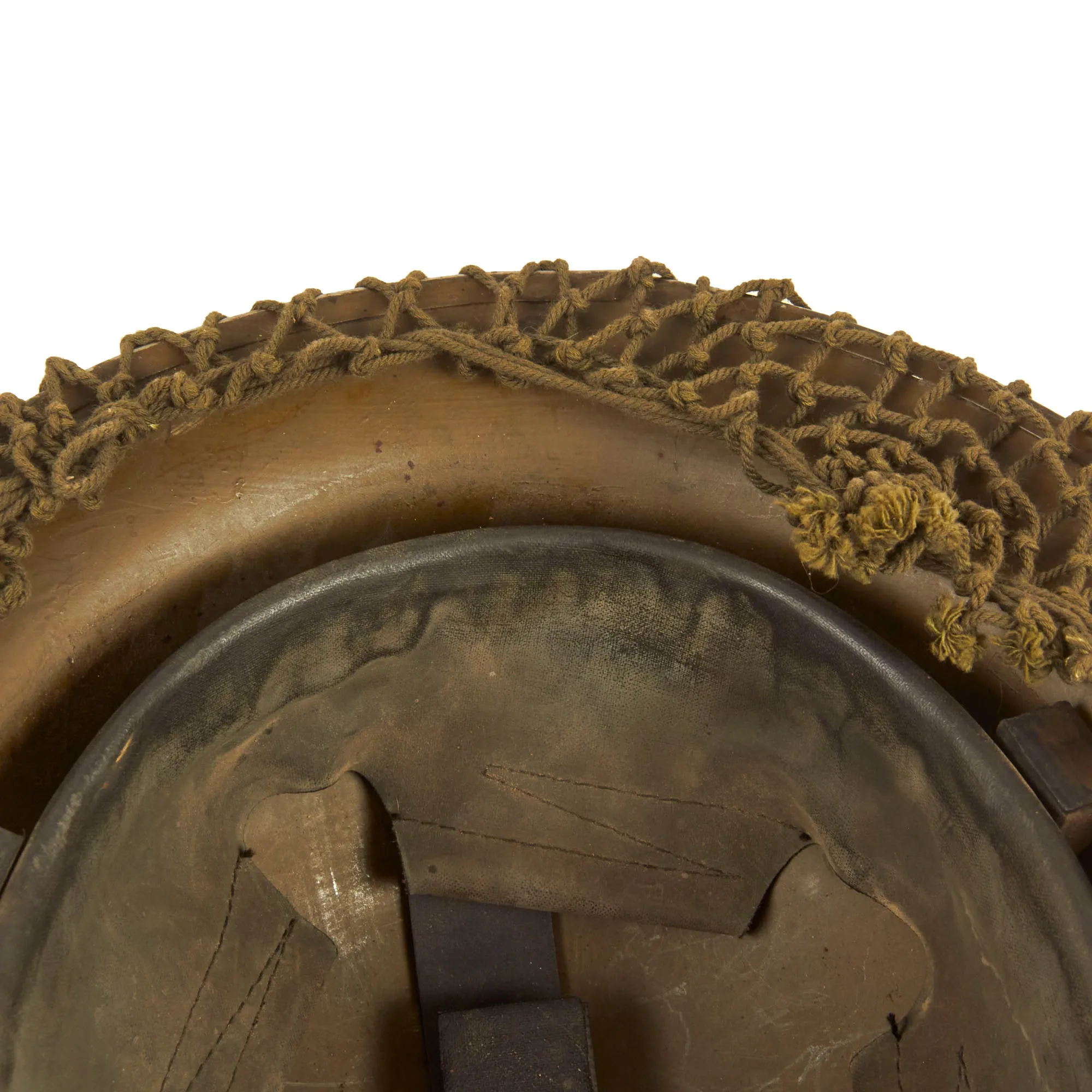 Original Canadian WWII Unit Marked Brodie MkII Steel Helmet Complete with Helmet Net by General Steel Wares. of Toronto - Dated 1941