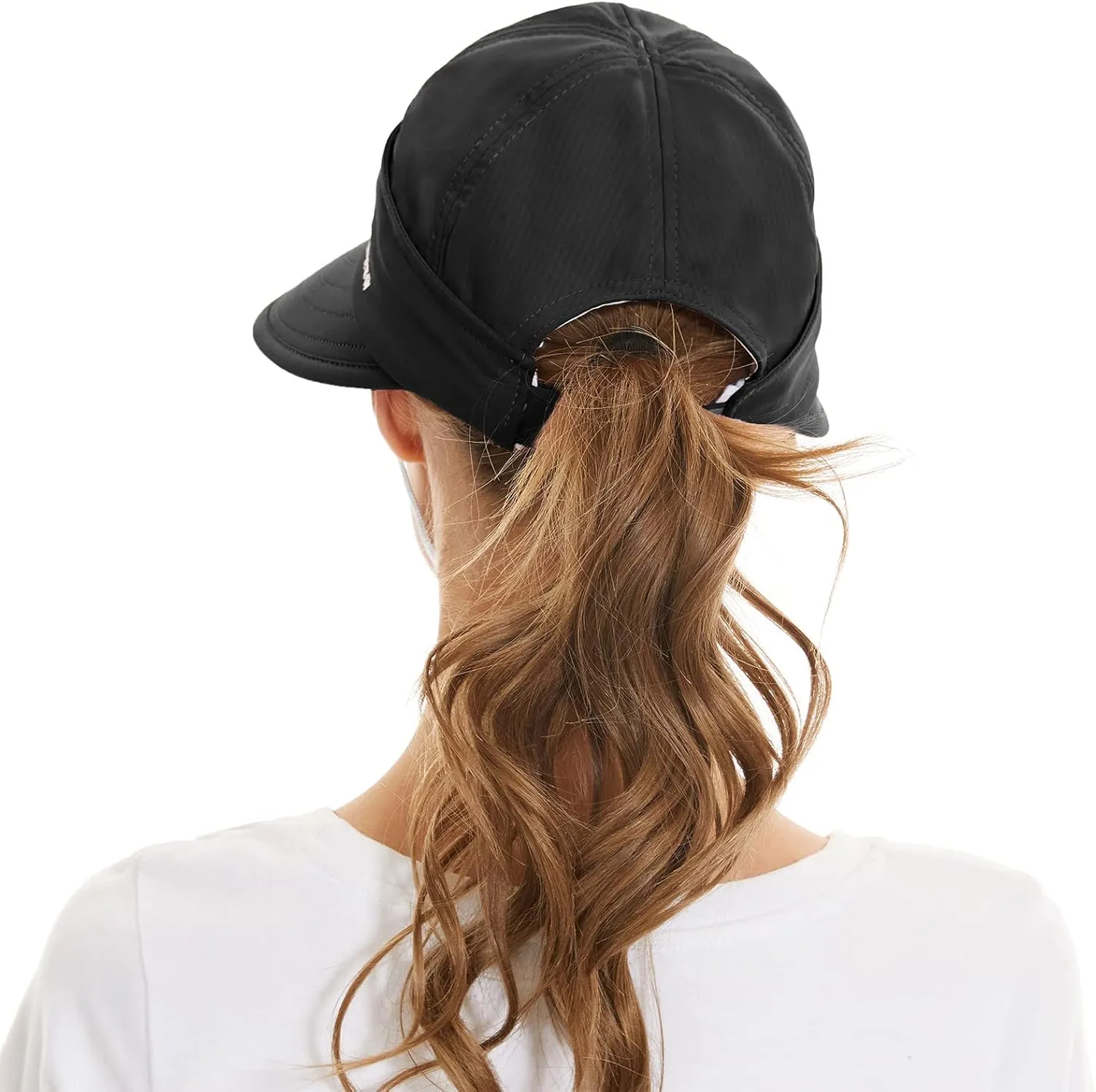 Sun Hats for Women UV Protection Wide Brim 2 in 1 Zip-Off Visor Summer Beach Hat Womens Packable Golf Hat