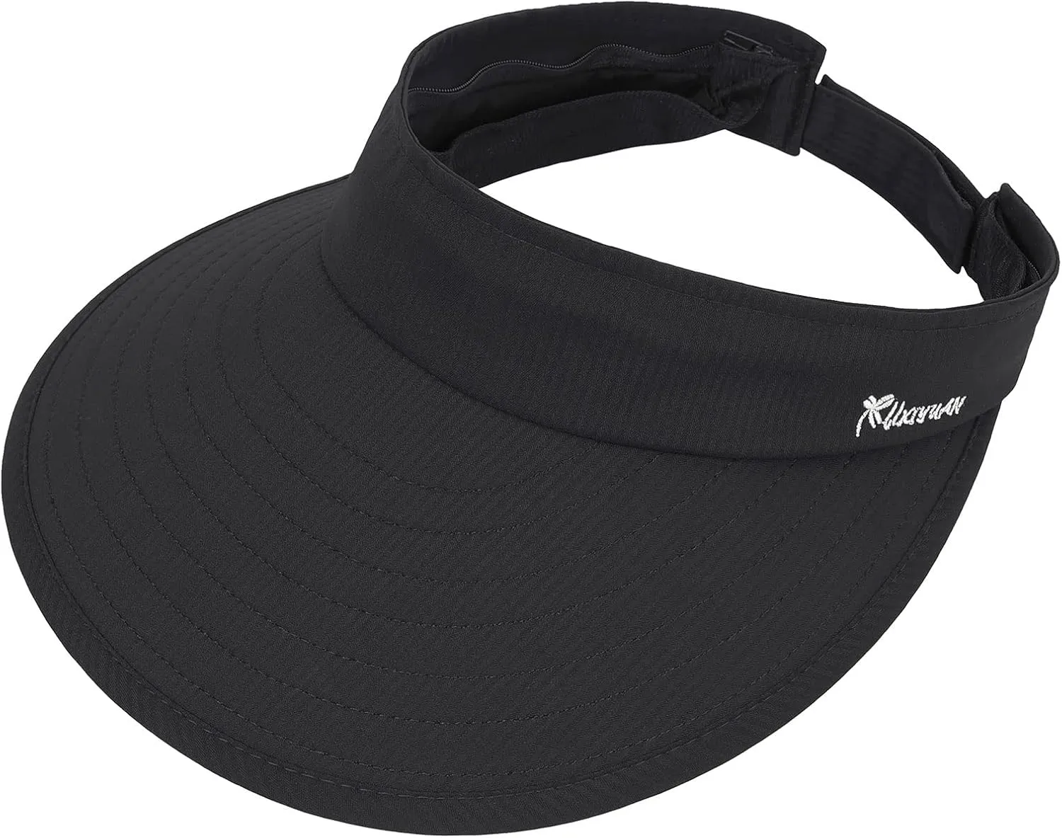 Sun Hats for Women UV Protection Wide Brim 2 in 1 Zip-Off Visor Summer Beach Hat Womens Packable Golf Hat