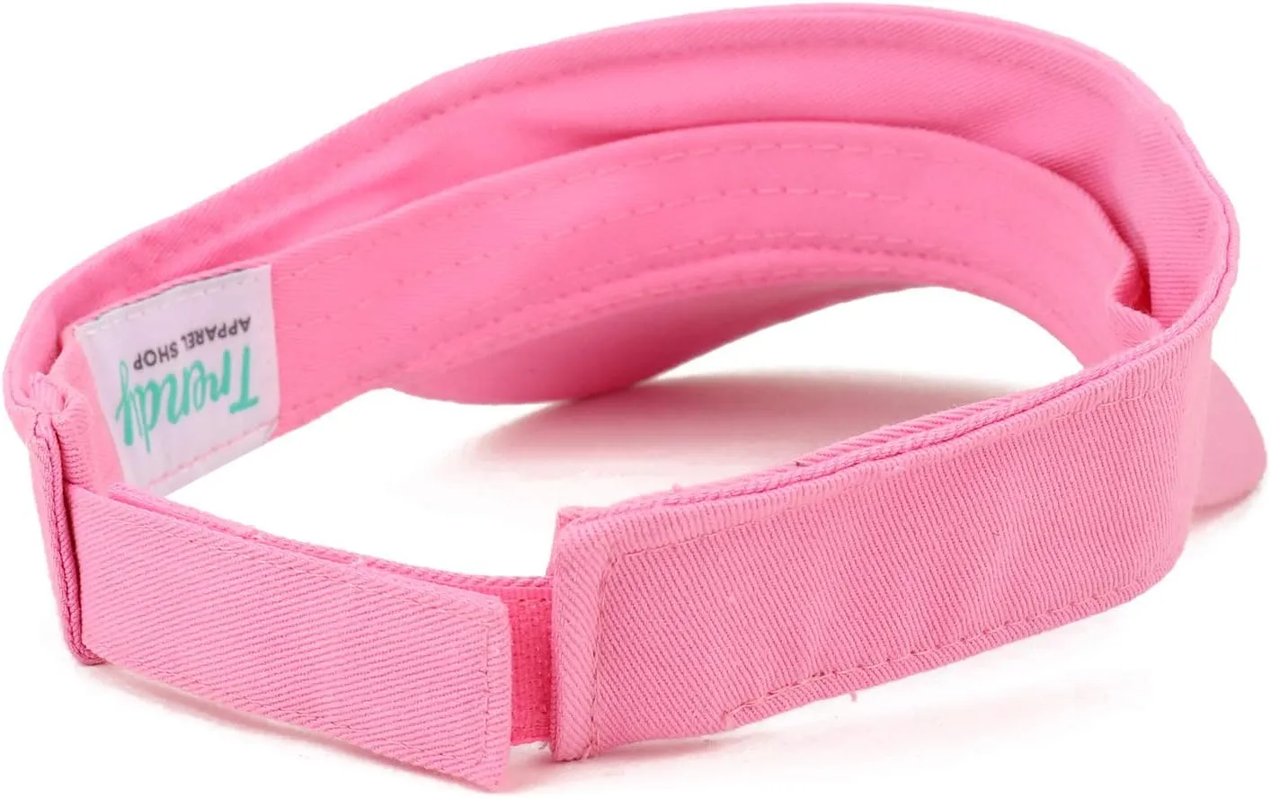 Trendy Apparel Shop Infant Size Adjustable Summer Visor Cap