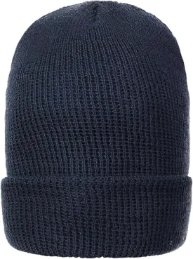 Warm Winter Watch Cap 100% Wool Beanie Made in USA to Military Specifications