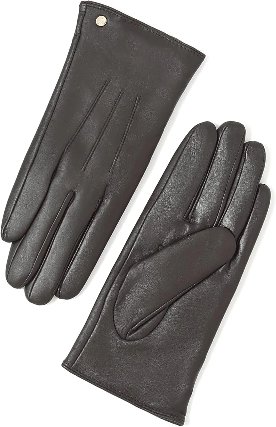 YISEVEN Women's Winter Genuine Leather Gloves Touchscreen Three Points