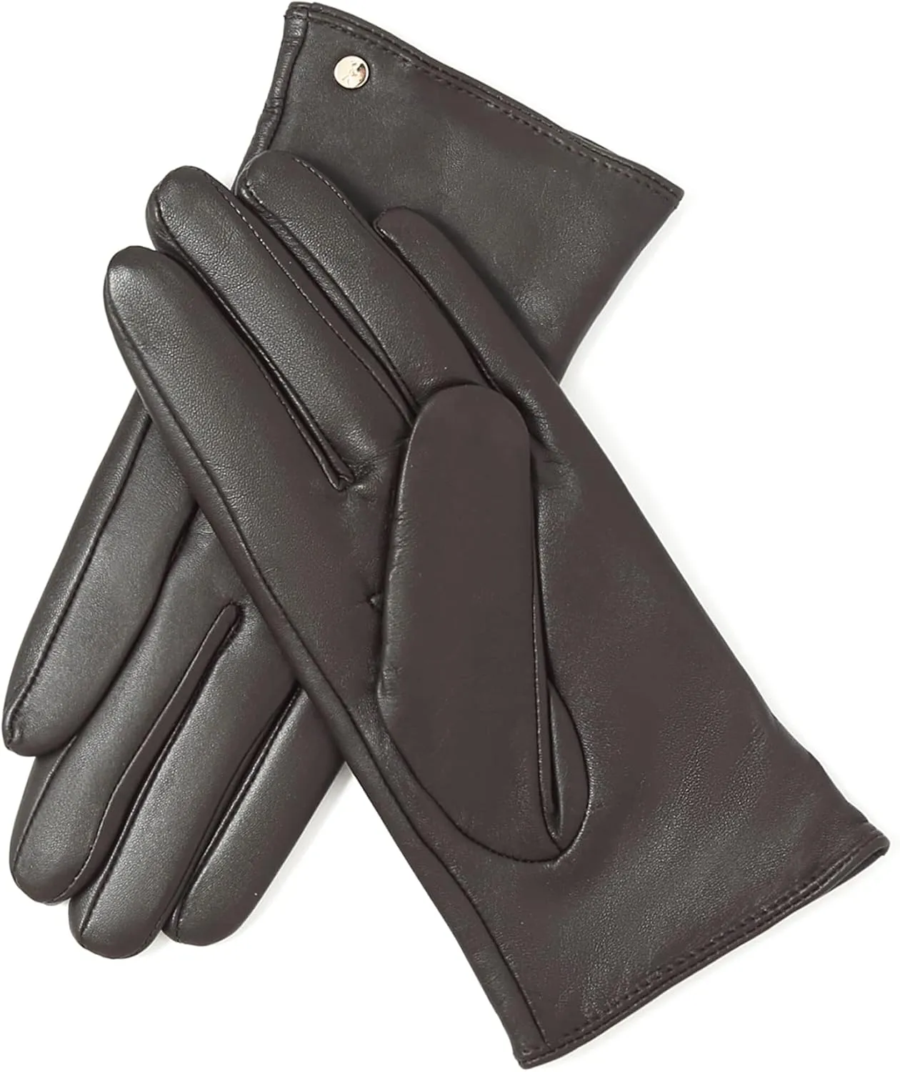 YISEVEN Women's Winter Genuine Leather Gloves Touchscreen Three Points