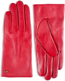 YISEVEN Women's Winter Genuine Leather Gloves Touchscreen Three Points